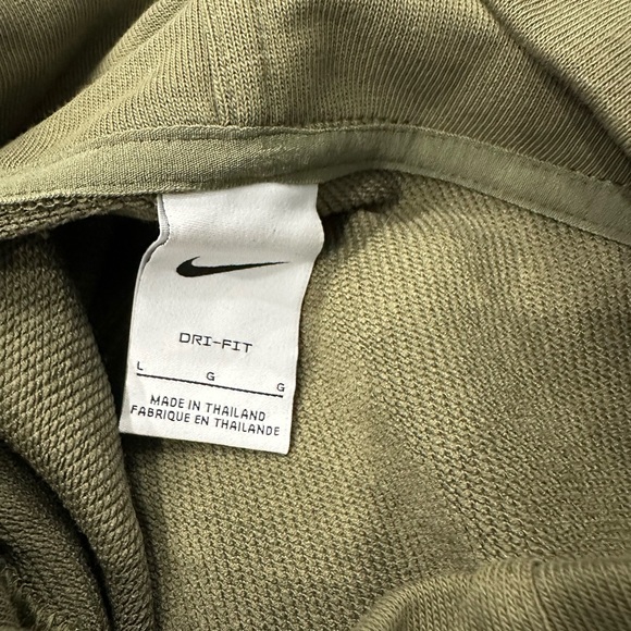 Nike Sage Green Drawstring Sweatshirt - Picture 5 of 5